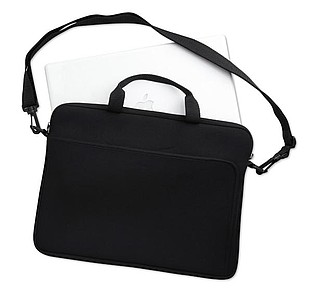 Neoprene laptop pouch, black