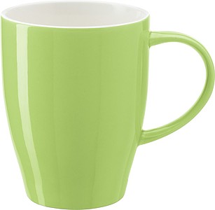 New bone China, solid coloured, two tone.
