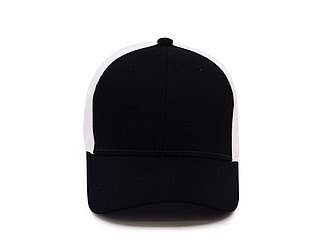 New mesh cap, black/white