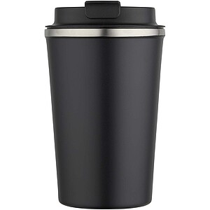Newport 350 ml double wall vacuum insulated stainless steel tumbler, black