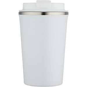 Newport 350 ml double wall vacuum insulated stainless steel tumbler, white