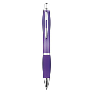 Newport ballpen with blue ink.Purple