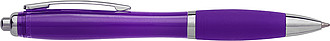 Newport ballpen with blue ink.Purple
