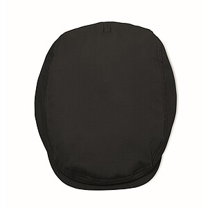 Newsboy flat cap 235 gr/m2, black