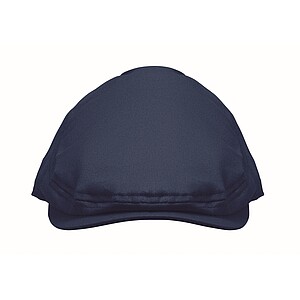 Newsboy flat cap 235 gr/m2, blue