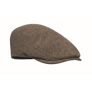 Newsboy flat cap 335 gr/m2, khaki