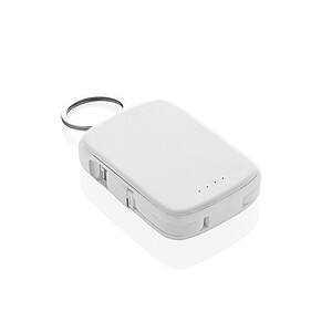 Nexo RCS keychain 2000 mah powerbank with integrated cables