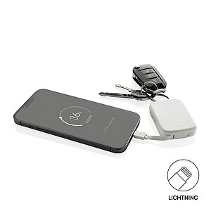 Nexo RCS keychain 2000 mah powerbank with integrated cables