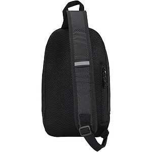 Nomad GRS recycled hydration crossbody bag 6L, solid black