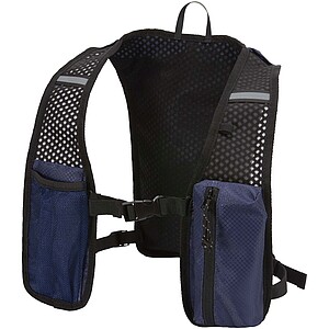 Nomad GRS recycled running vest hydration pack 5L, navy