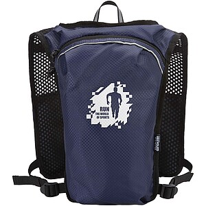 Nomad GRS recycled running vest hydration pack 5L, navy