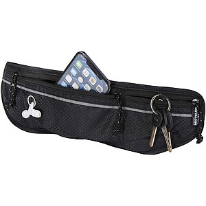Nomad GRS recycled running waist pack, solid black