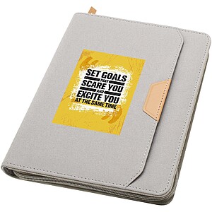 Nomumi A5 portfolio, grey