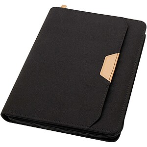 Nomumi A5 portfolio, solid black