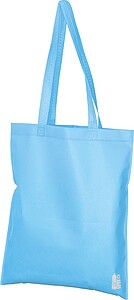 Non-woven bag, 70 g/m2, light blue