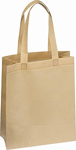 Non woven bag with bottom gusset