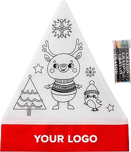 Nonwoven (80 gr/m2) Christmas hat