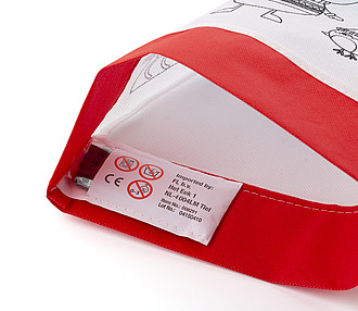 Nonwoven (80 gr/m2) Christmas hat