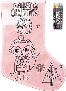 Nonwoven (80gr/m2) Christmas stocking