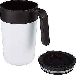 Nordia 400 ml double-wall recycled mug