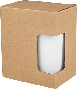 Nordia 400 ml double-wall recycled mug