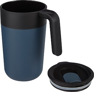 Nordia 400 ml double-wall recycled mug