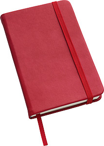 Note book with a soft PU coverBlue