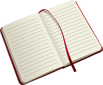 Note book with a soft PU coverBlue