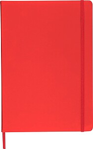 Notebook A4 Azure, red