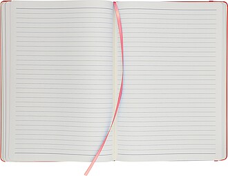 Notebook A4 Azure, red