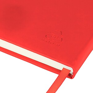 Notebook A4 Azure, red