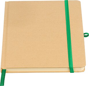 Notebook A5 Haze, green