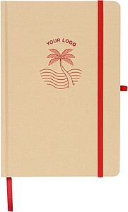 Notebook A5 Haze, red