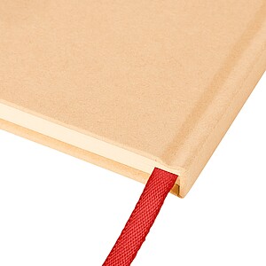 Notebook A5 Haze, red