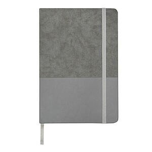 Notebook, in DIN A5 size, grey