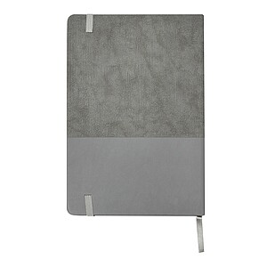 Notebook, in DIN A5 size, grey