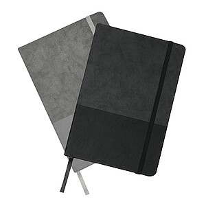 Notebook, in DIN A5 size, grey