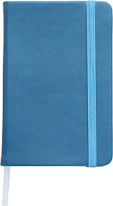 Notebook with a soft PU coverPale blue