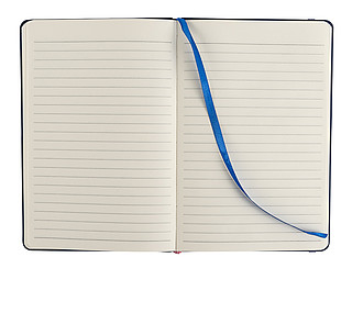 Notebook with a soft PU coverPale blue