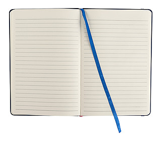 Notebook with a soft PU coverPale blue