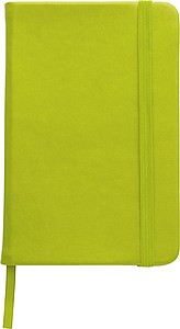 Notebook with a soft PU coverPale green