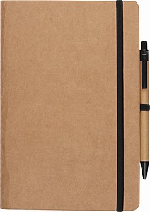Notebook with ball pen