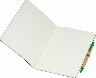Notebook with ball pen