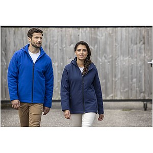 Notus womens padded softshell jacket, navy, M