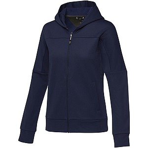 Nubia womens performance full zip knit jacket