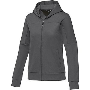Nubia womens performance full zip knit jacket