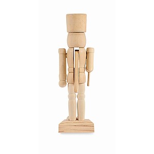 Nutcracker painting set, wood