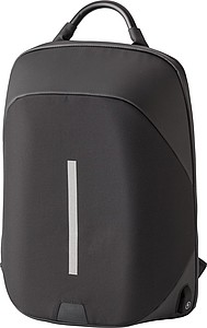 Nylon (1200D) backpack with space for laptop (15 inch).