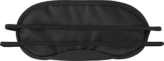 Nylon (190T) eye mask with double elastic bands.