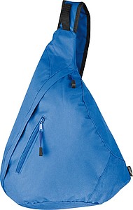Nylon backpack, blue